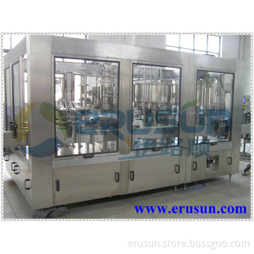 10000bottles Juice Pulp Hot Filling Machine
